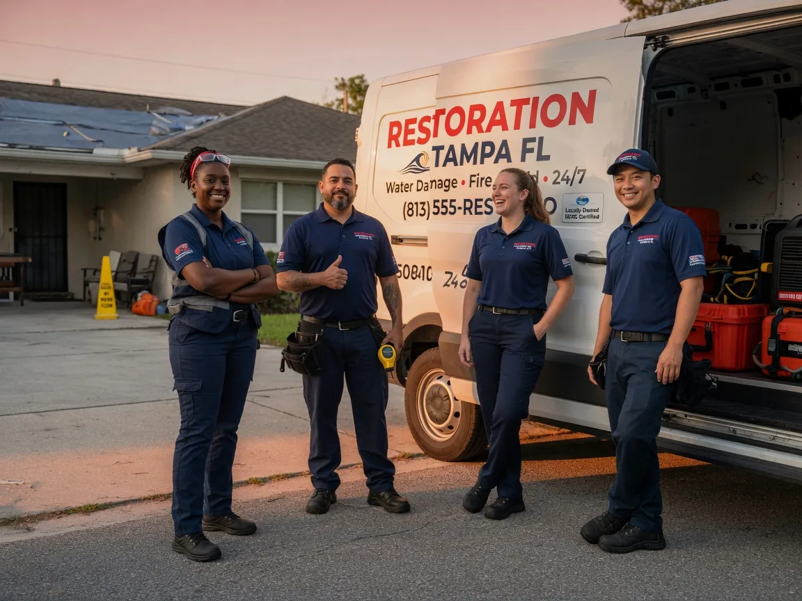 Water Damage Restoration company in Hillsboro, KS
